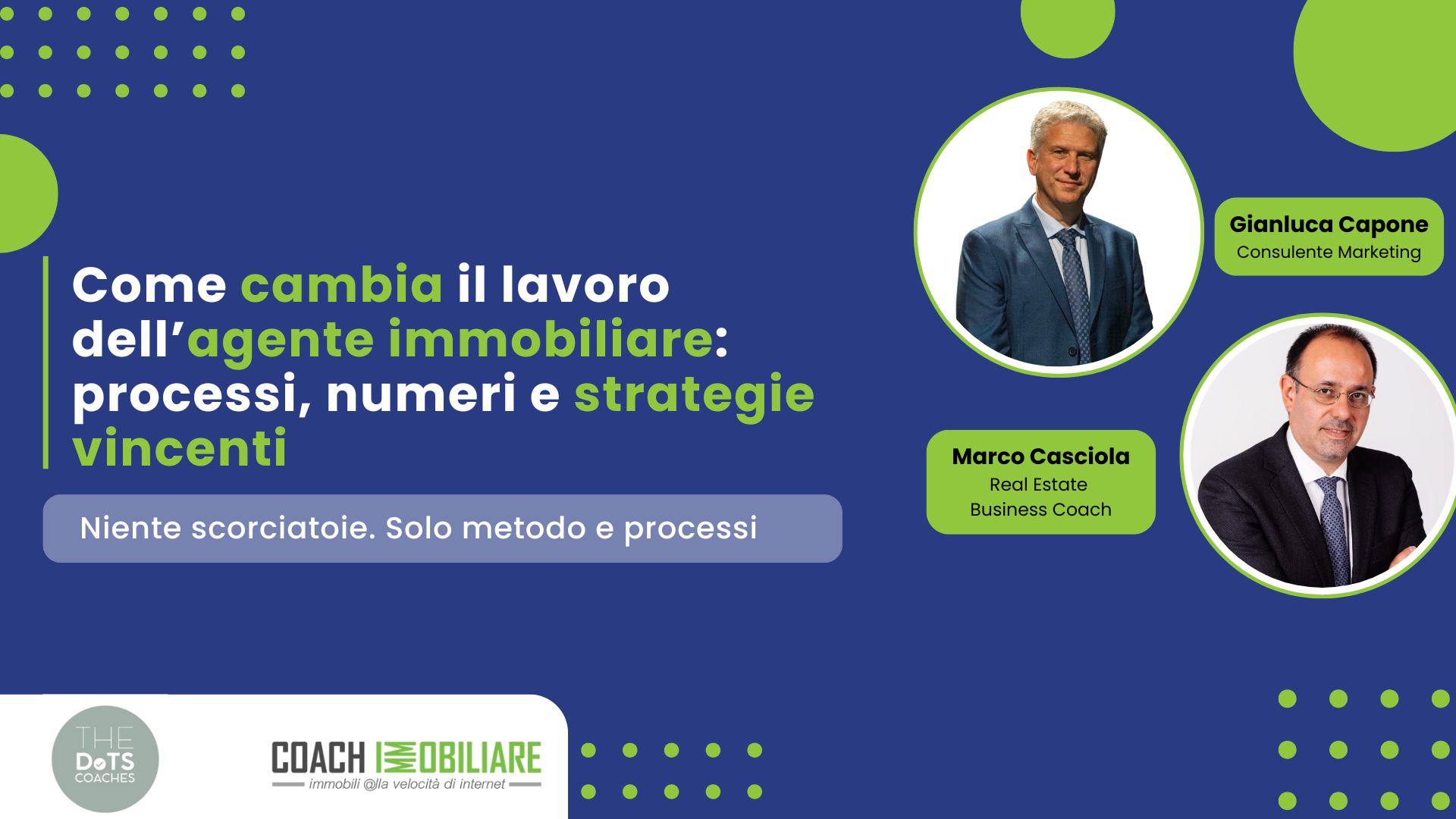 Agente immobiliare futuro processi e mentalità imprenditoriale